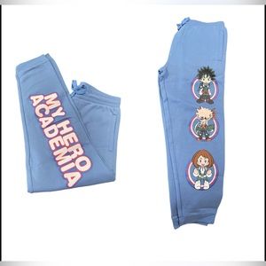 NEW! HOT TOPIC My Hero Academia Sweat Pants